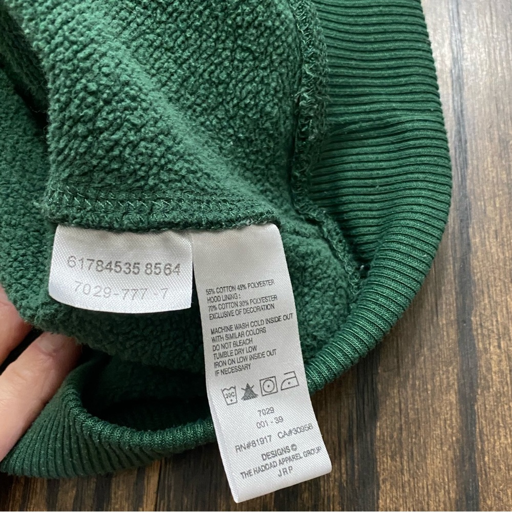 Nike Green and Orange Hoodie - Picture 11 of 11